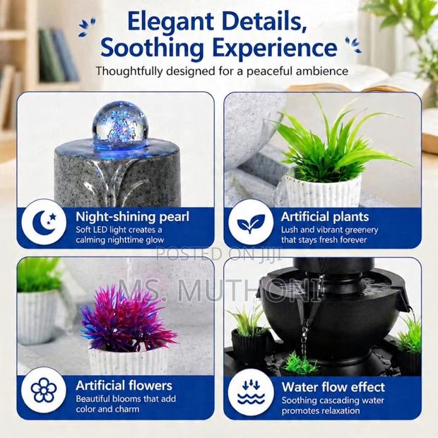 Decorative Tabletop Fountain - thumbnail 3