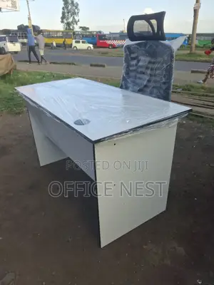 1.2m Home Computer Desk and Chair Combined