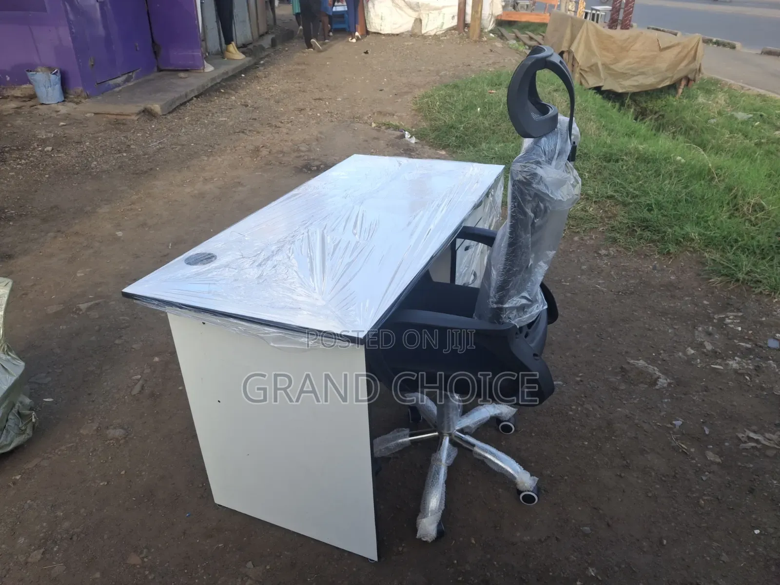 1.2m Home Computer Desk and Chair Combined