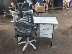1.2m Home Computer Desk and Chair Combined