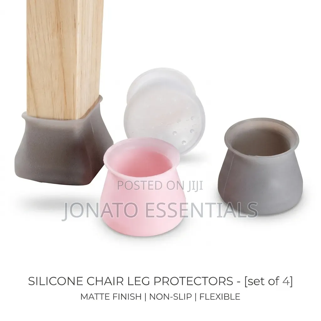 Silicone Chair Leg Protectors Floor Guards 4pcs Set