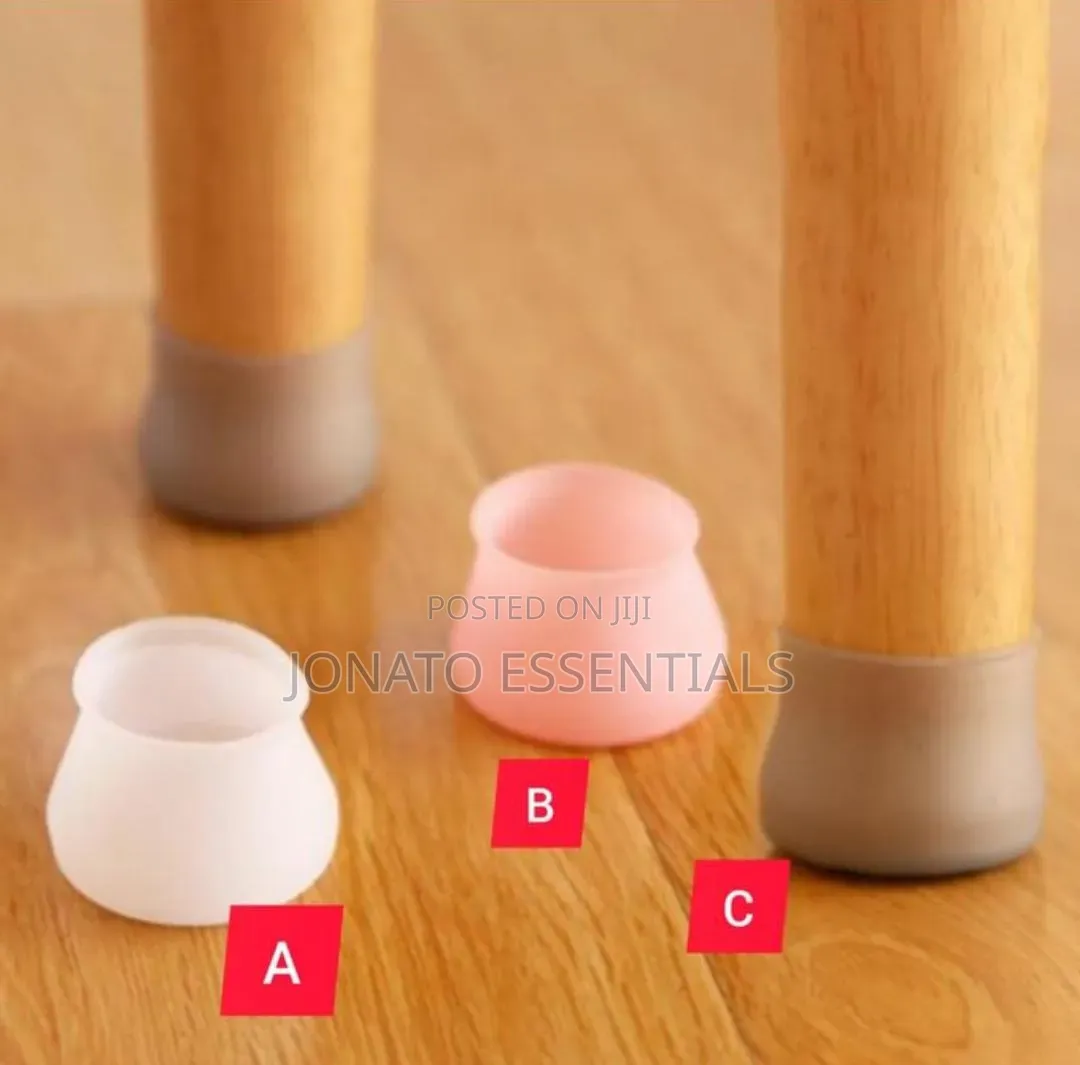 Silicone Chair Leg Protectors Floor Guards 4pcs Set