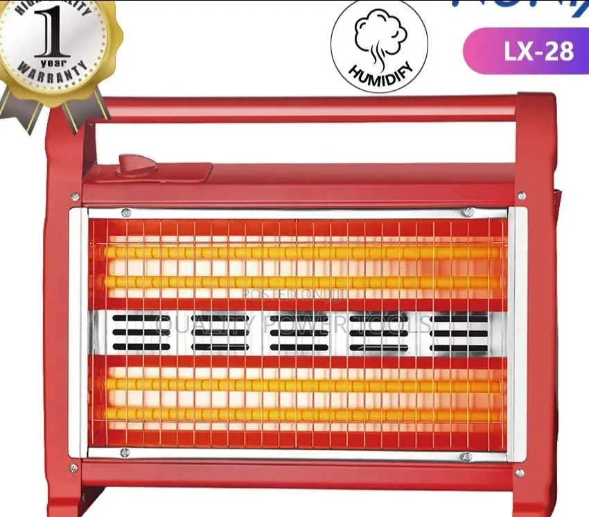 *Nunix Lx-28 Quartz Halogen Portable Electric Room Heater
