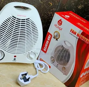 Nunix Portable Room Fan Heater With Two Heat Settings 1000w