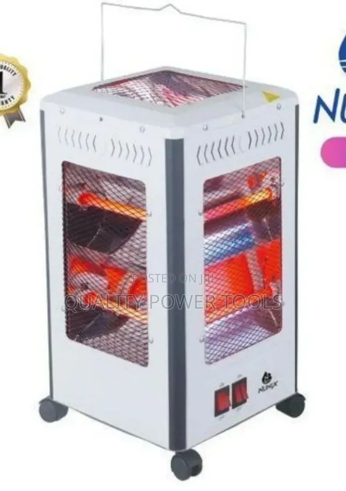 Nunix Hq-30 5-Sided) Quartz/Halogen Room Heater.
