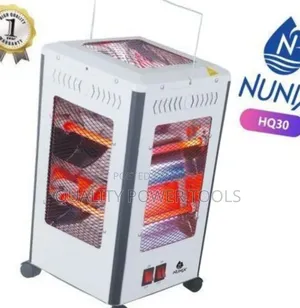 Nunix Hq-30 5-Sided) Quartz/Halogen Room Heater.