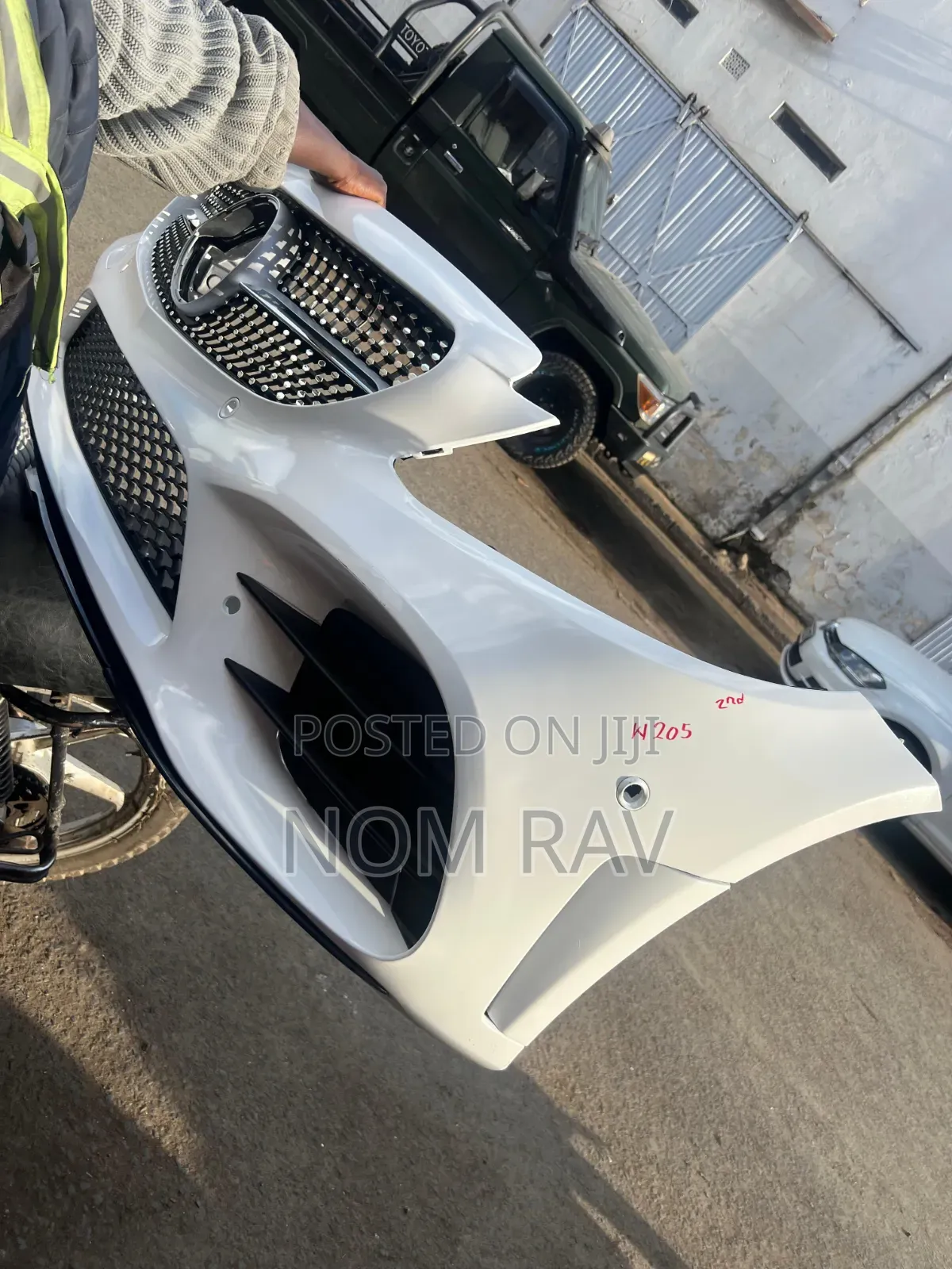 Mercedes-Benz C-Class W205 Face Lift Front Bumper