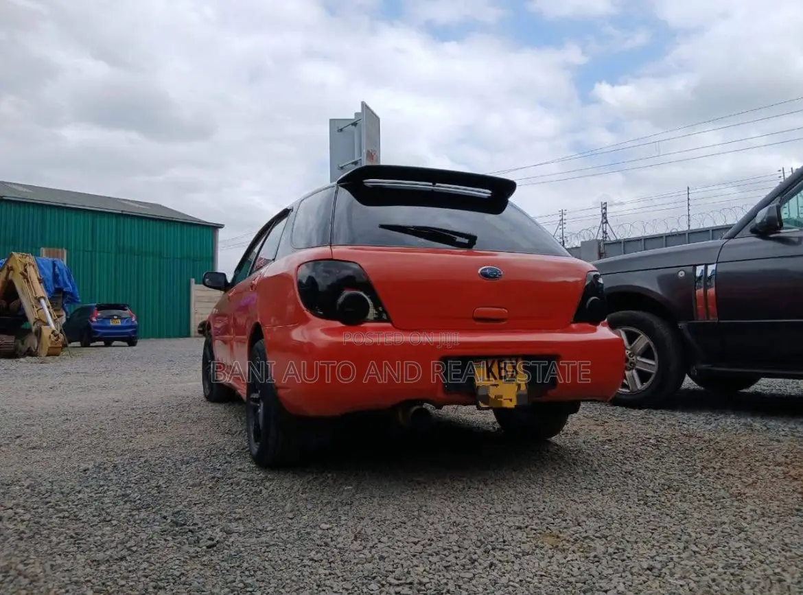 Subaru Impreza 2007 Orange