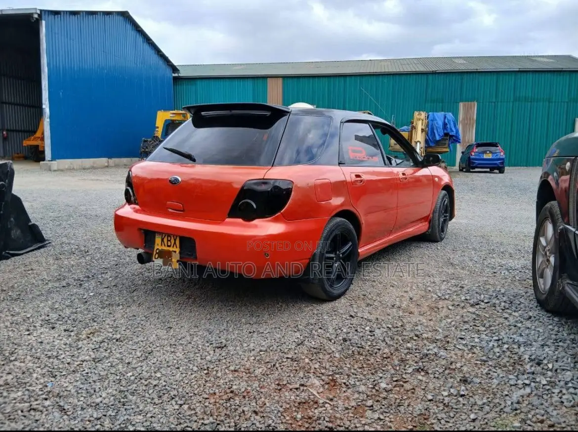 Subaru Impreza 2007 Orange