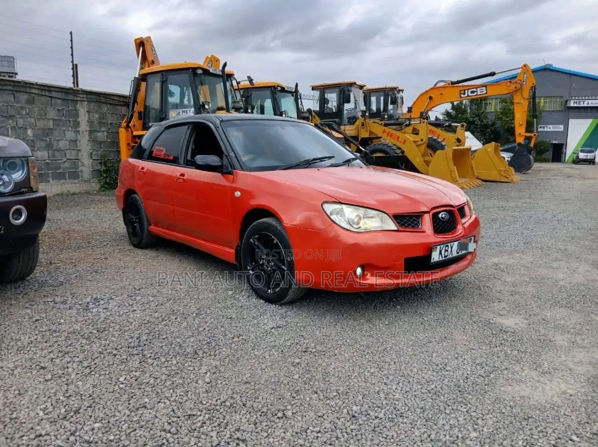 Subaru Impreza 2007 Orange