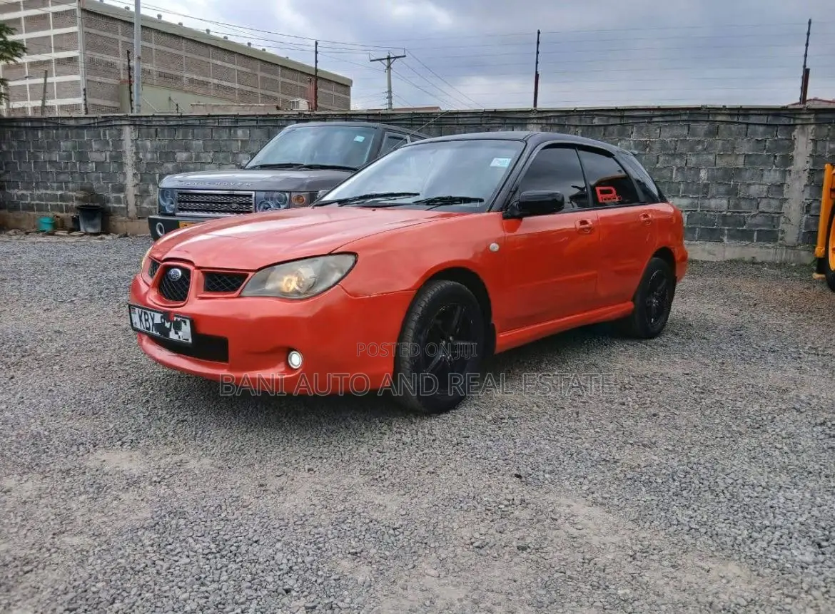 Subaru Impreza 2007 Orange