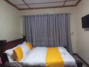 Light Purple Kids Bedroom and Grey Master Window Curtains and Sheers