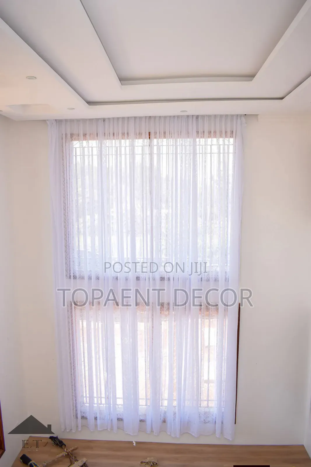 Add Elegance to Every Sunlight With White Window Sheers