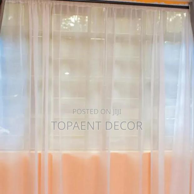 Add Elegance to Every Sunlight With White Window Sheers - thumbnail 2