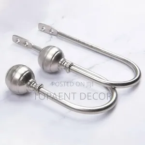 Heavy Duty ,Gold, Curtain Holders for Curtains and Sheers