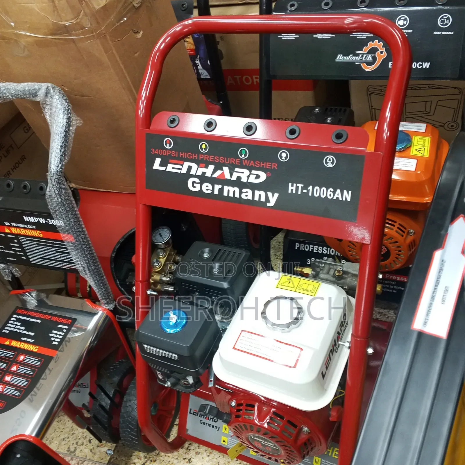 Lenhard High Pressure Washer Machine 3400psi