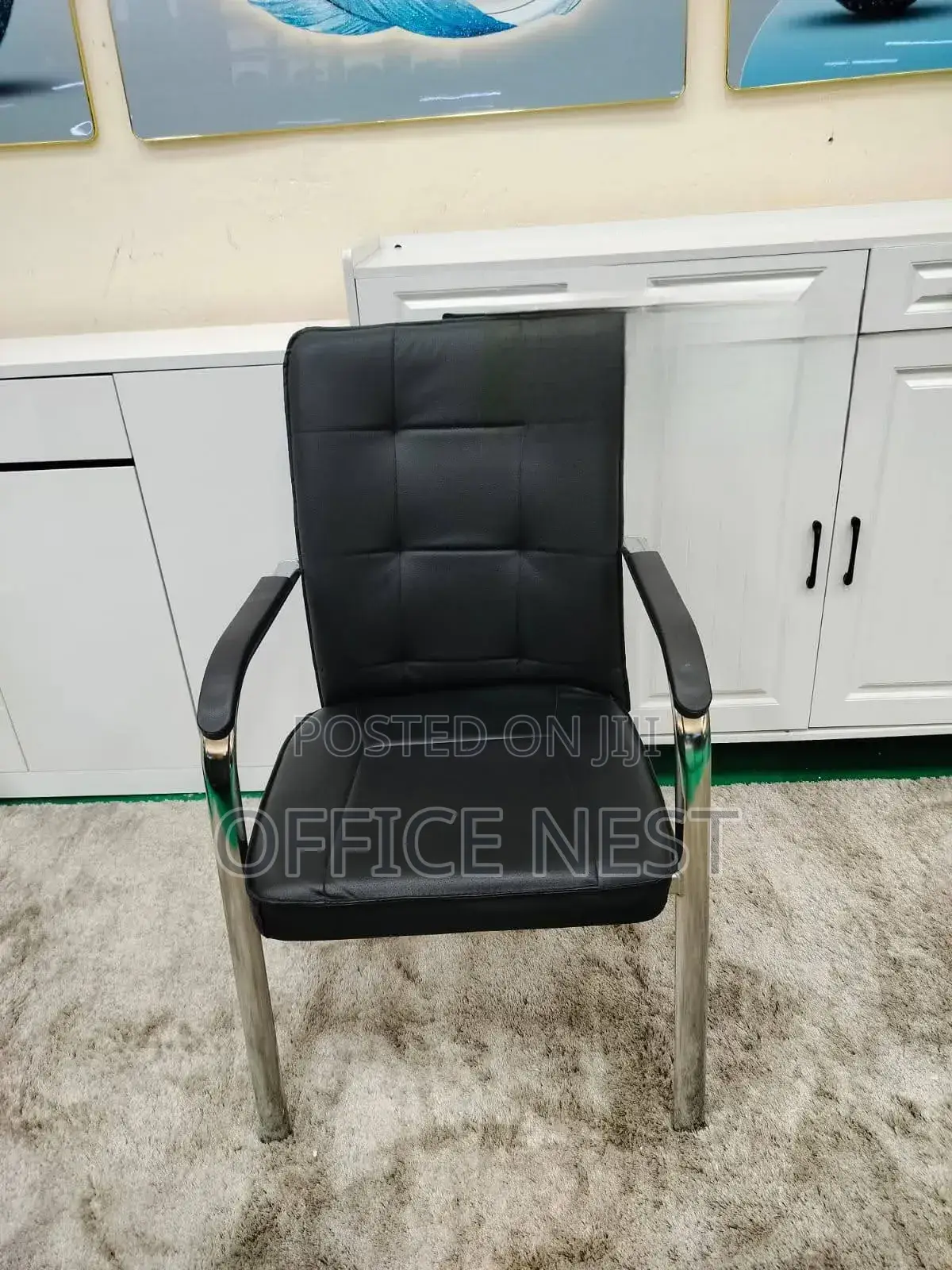 Comfort Leather Visitors Chair