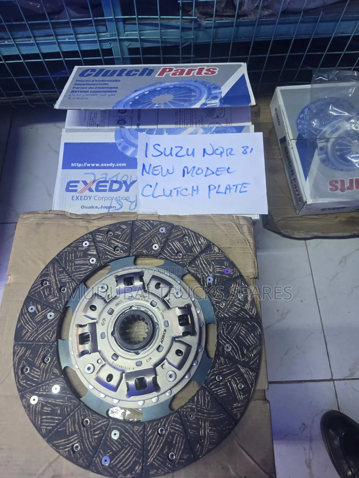 Isuzu NQR 81 or 700p Clutch Plate