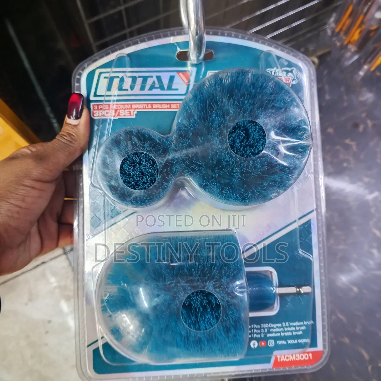 3pcs Total Drill Brushes