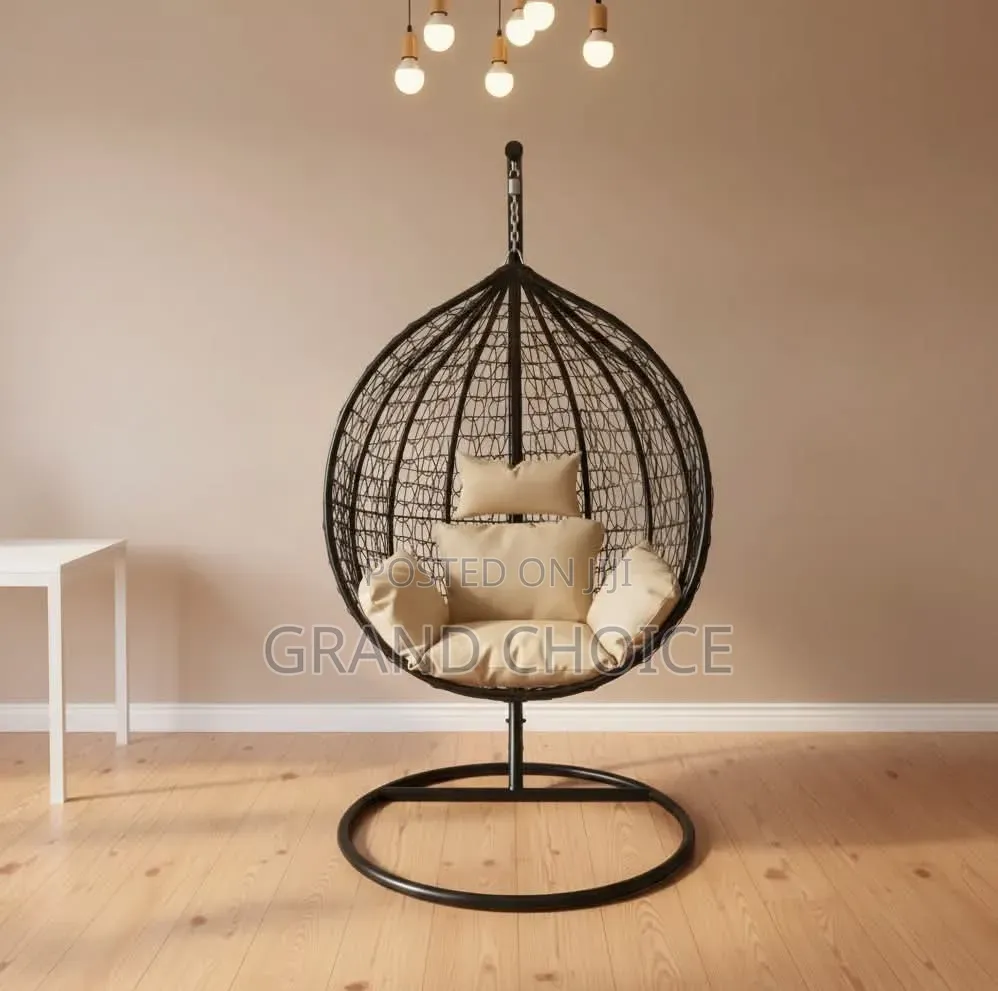 Modern Hammock Swing Chair With Rattan