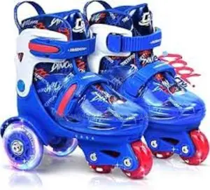 Adjustable Inline Roller Skate Size 28 to Size 39