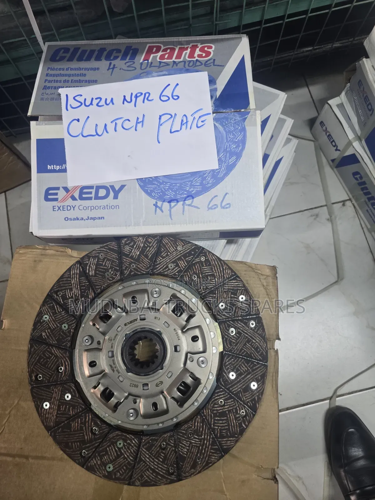 Isuzu NPR 66 4.3 Old Model Clutch Plate