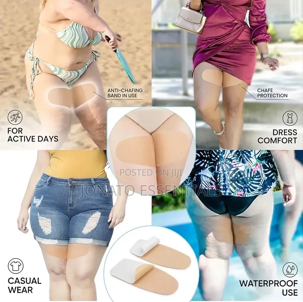 Anti Thigh Chafing Pads - Prevent Inner Thigh Friction (6 Pcs)
