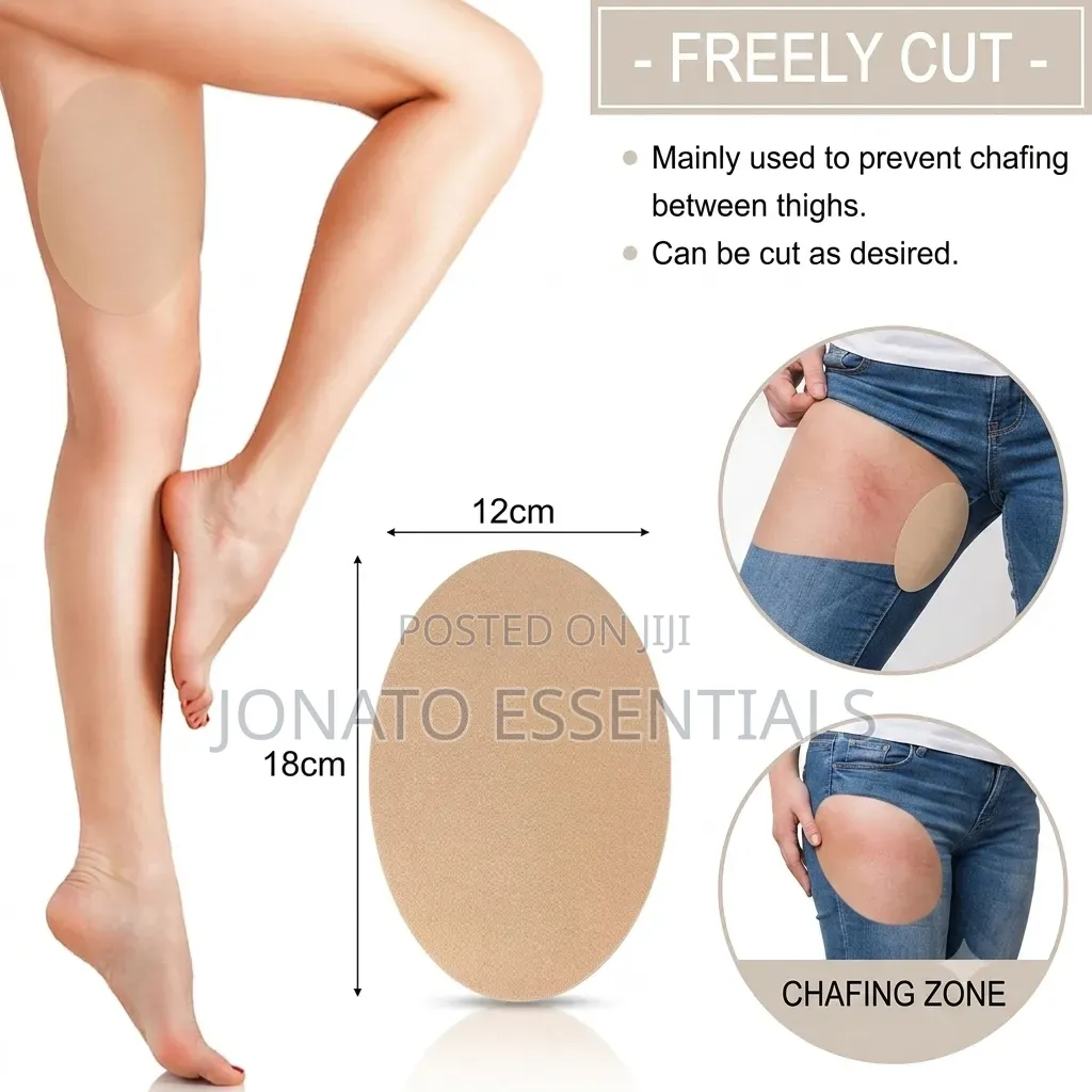 Anti Thigh Chafing Pads - Prevent Inner Thigh Friction (6 Pcs)