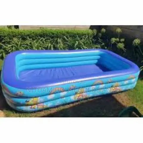 300cm by 180cm Rectangular Inflatable Swimming Pool