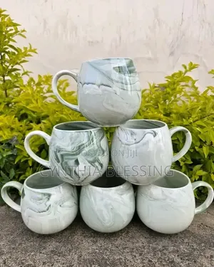 Pot-Like Ceramic Mug Set