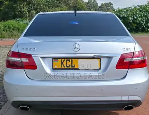 Mercedes-Benz E250 2011 Silver