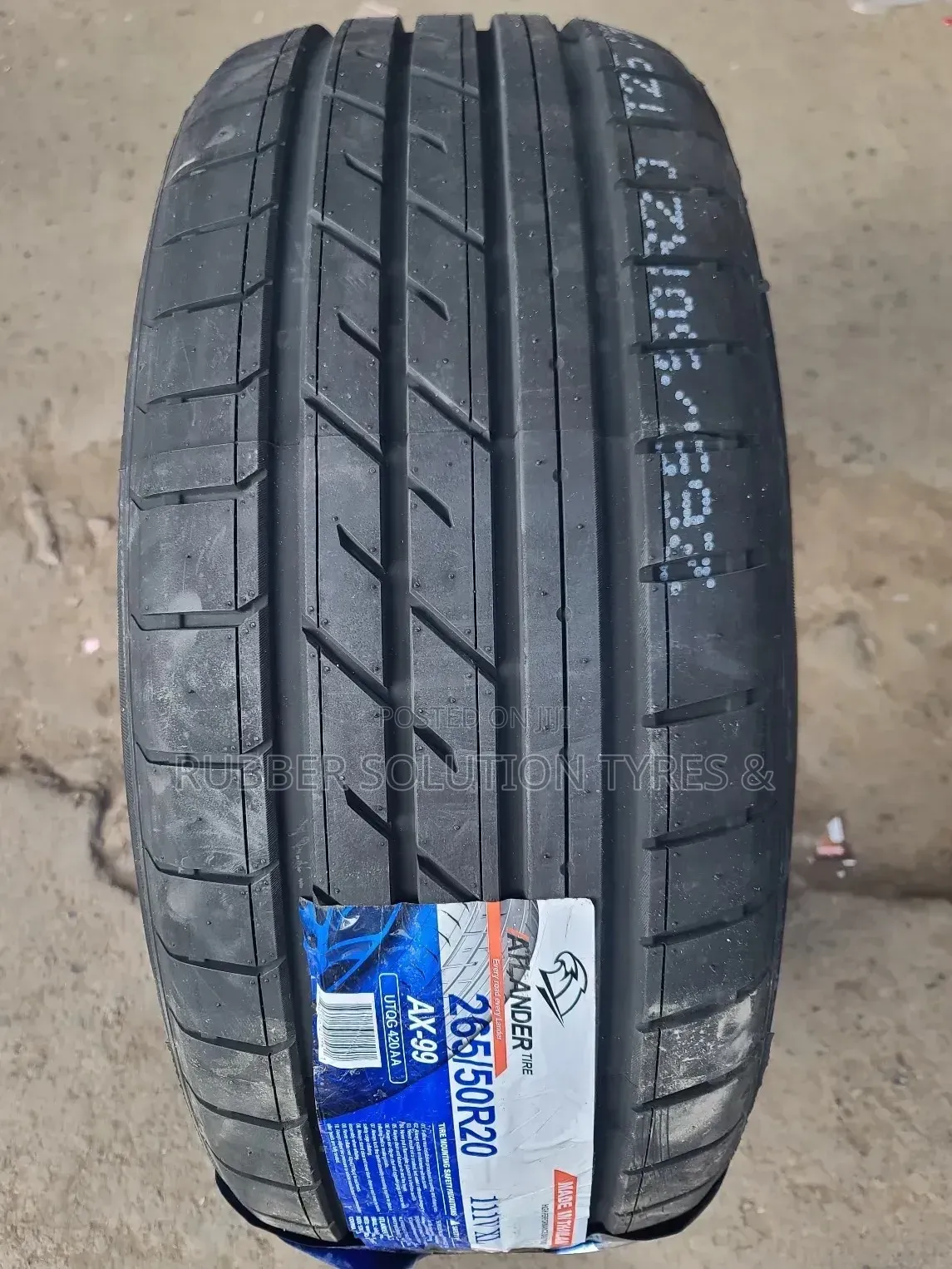 265 /50 R20 Atlander Tyres 111v X/L Xa-99 Made in Thailand