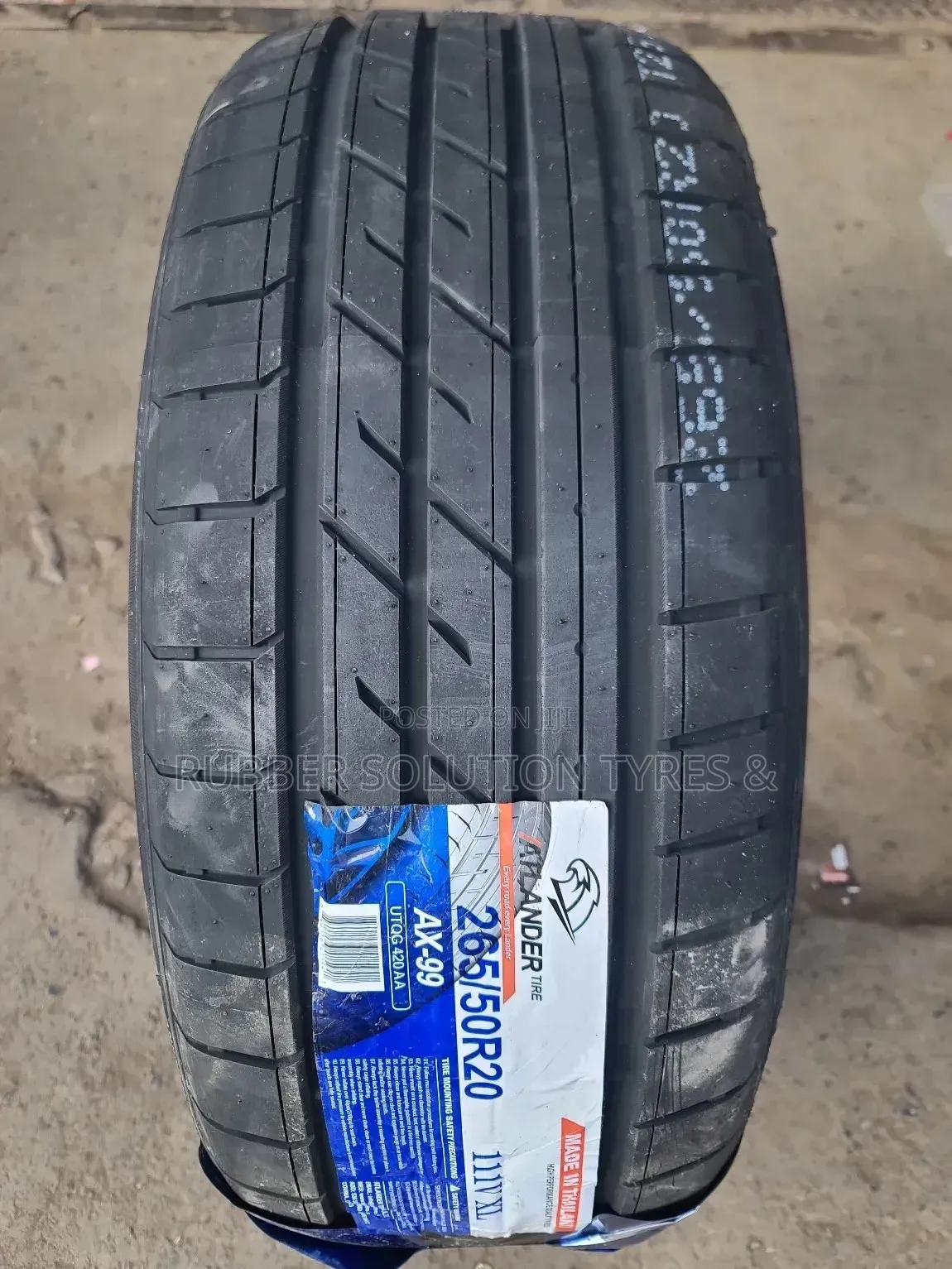 265 /50 R20 Atlander Tyres 111v X/L Xa-99 Made in Thailand