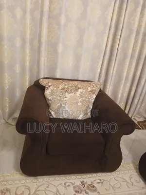 5 Seater Fabric Sofa Set