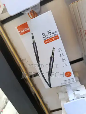 3.5mm Male to Male Audio Cable 1.5 Ft,4 Pole Hi-Fi Stereo 3.5mm Aux Ca