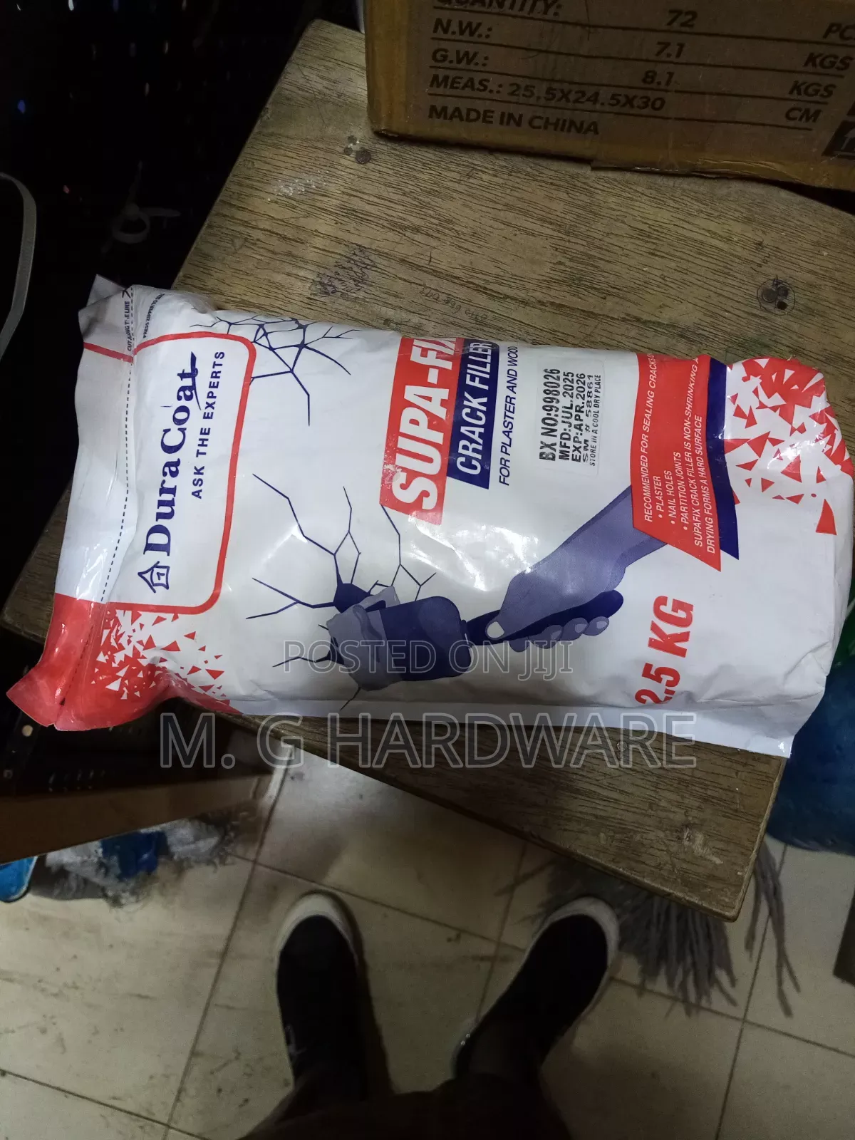 Duracoat Supa Fix Crack Filler 2.5kg