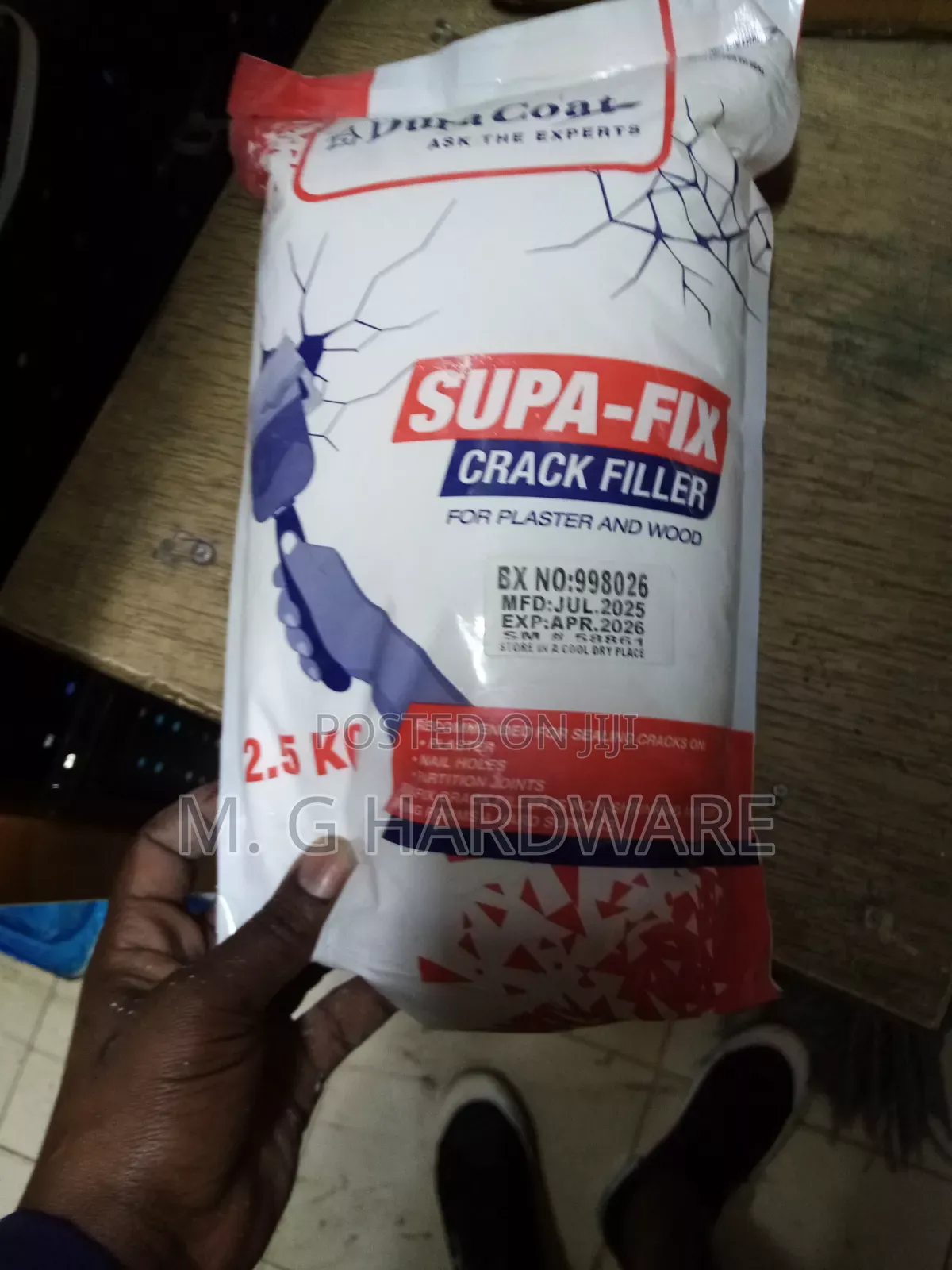 Duracoat Supa Fix Crack Filler 2.5kg