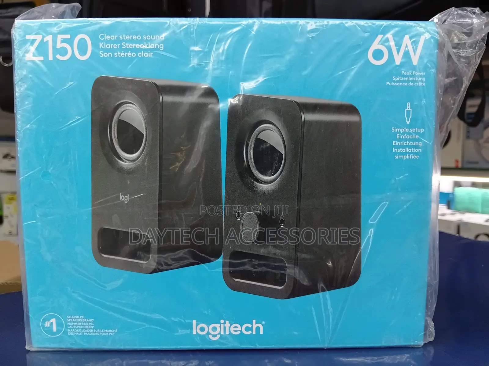 These Are Logitech Z150 Speakers Featuring a Compact 6w Power Output