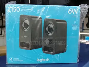 Logitech - Z150 2.0 Multimedia Speakers (2-Piece) - Black