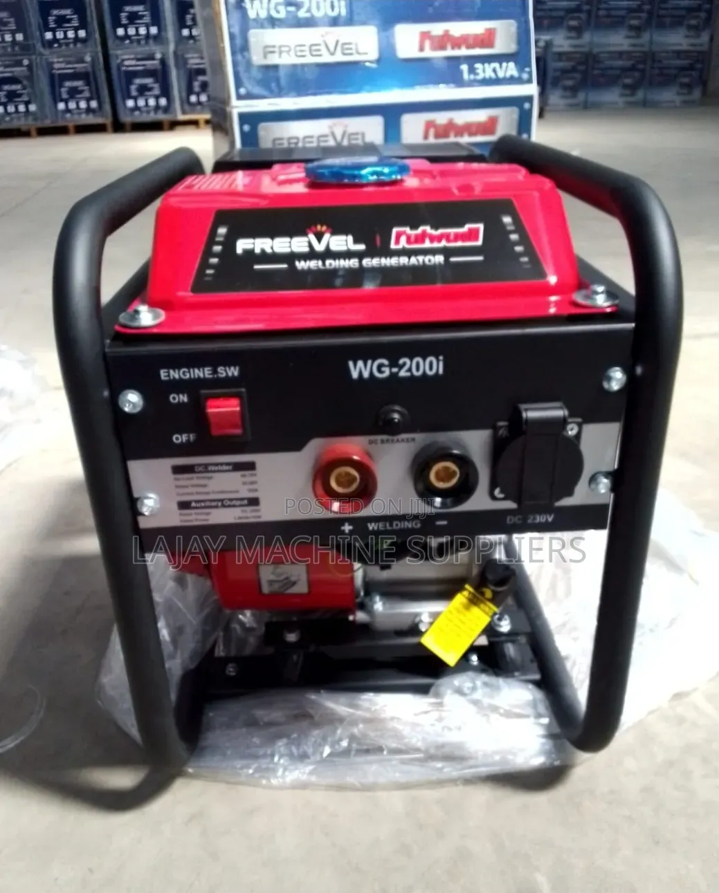 Freevel Wg-200i Portable Petrol-Powered Welding Generator