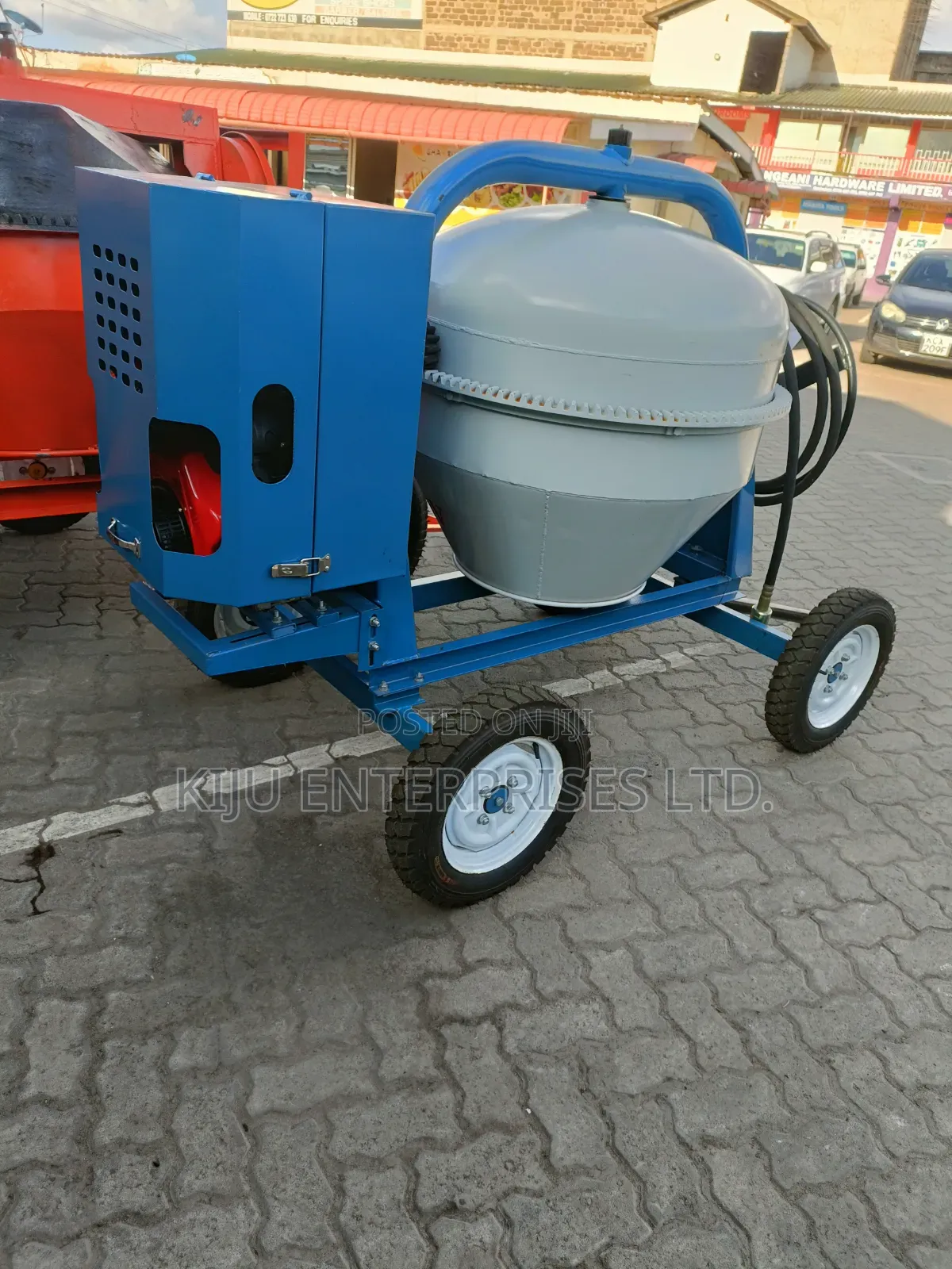 Aico 500l Diesel Concrete Mixer – 12hp Heavy Duty Concrete Mixer