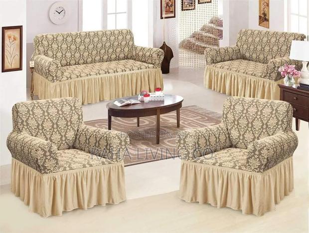 Turkey Jacquard Loose Sofa Covers | Heavy Fabric | All Sizes - thumbnail 5