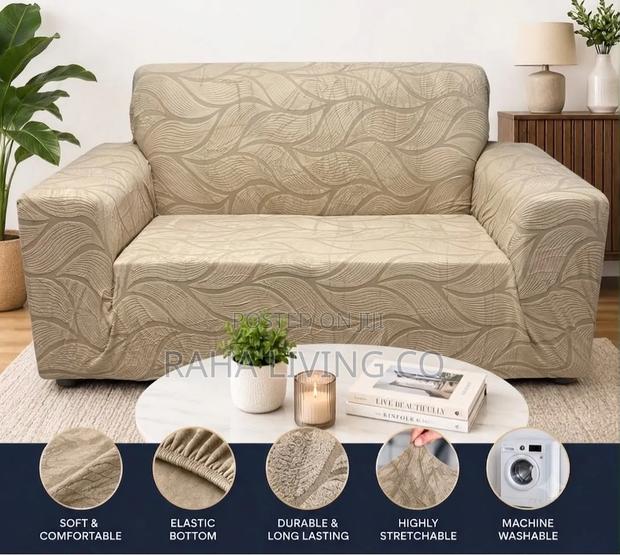 New Damask Stretchable Sofa Seat Covers | All Sizes