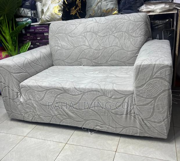 New Damask Stretchable Sofa Seat Covers | All Sizes - thumbnail 9