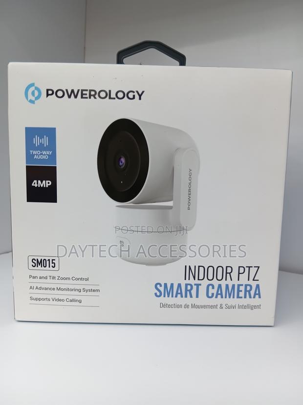 Powerology Indoor PTZ Smart Camera, Model Sm015. - main view