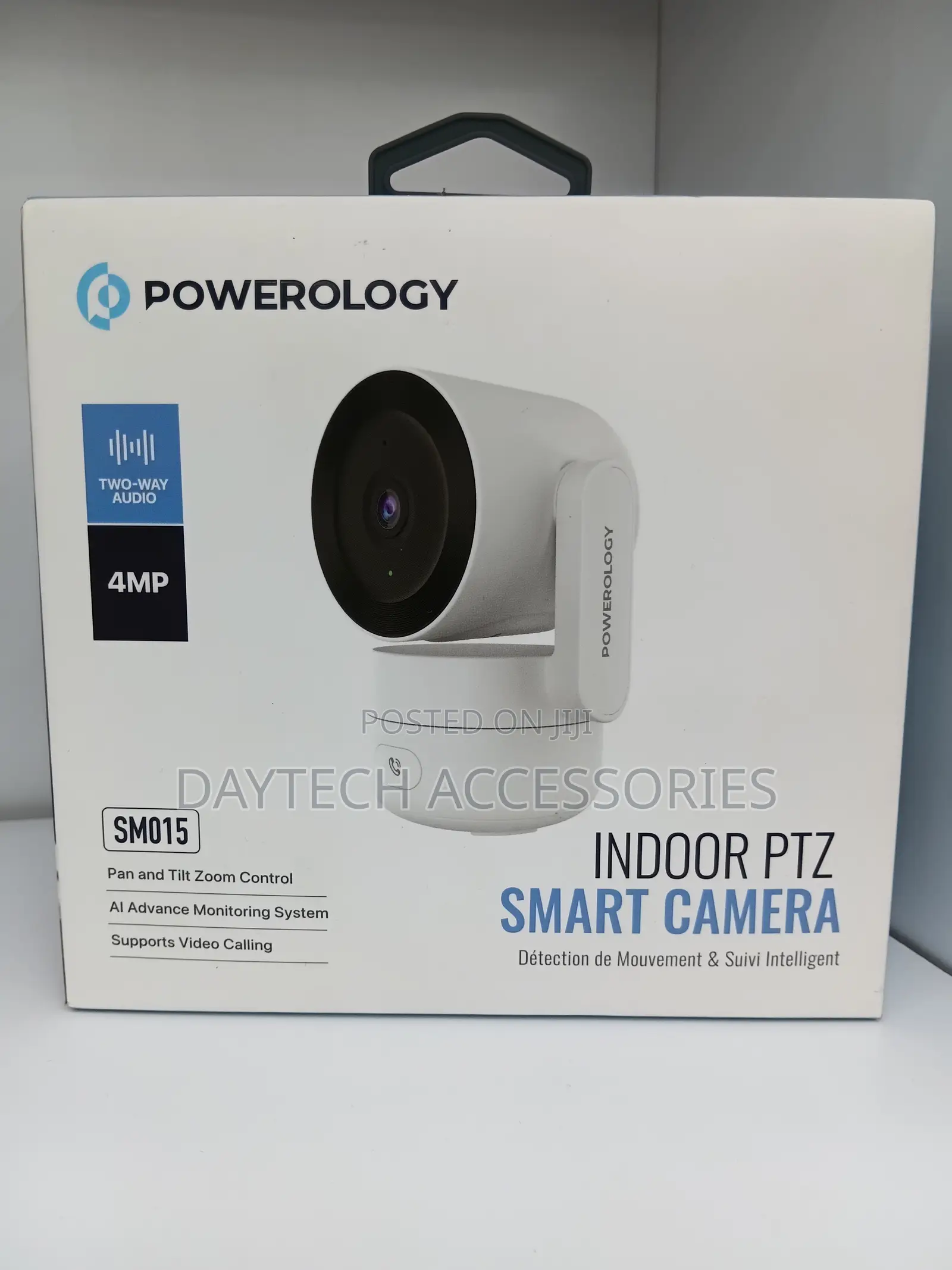 Powerology Indoor PTZ Smart Camera, Model Sm015.