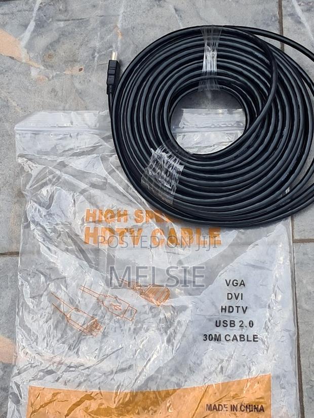 30 Meter Hdmi Cable Compatible With Hdtv, Ps5, Xbox Pc - main view