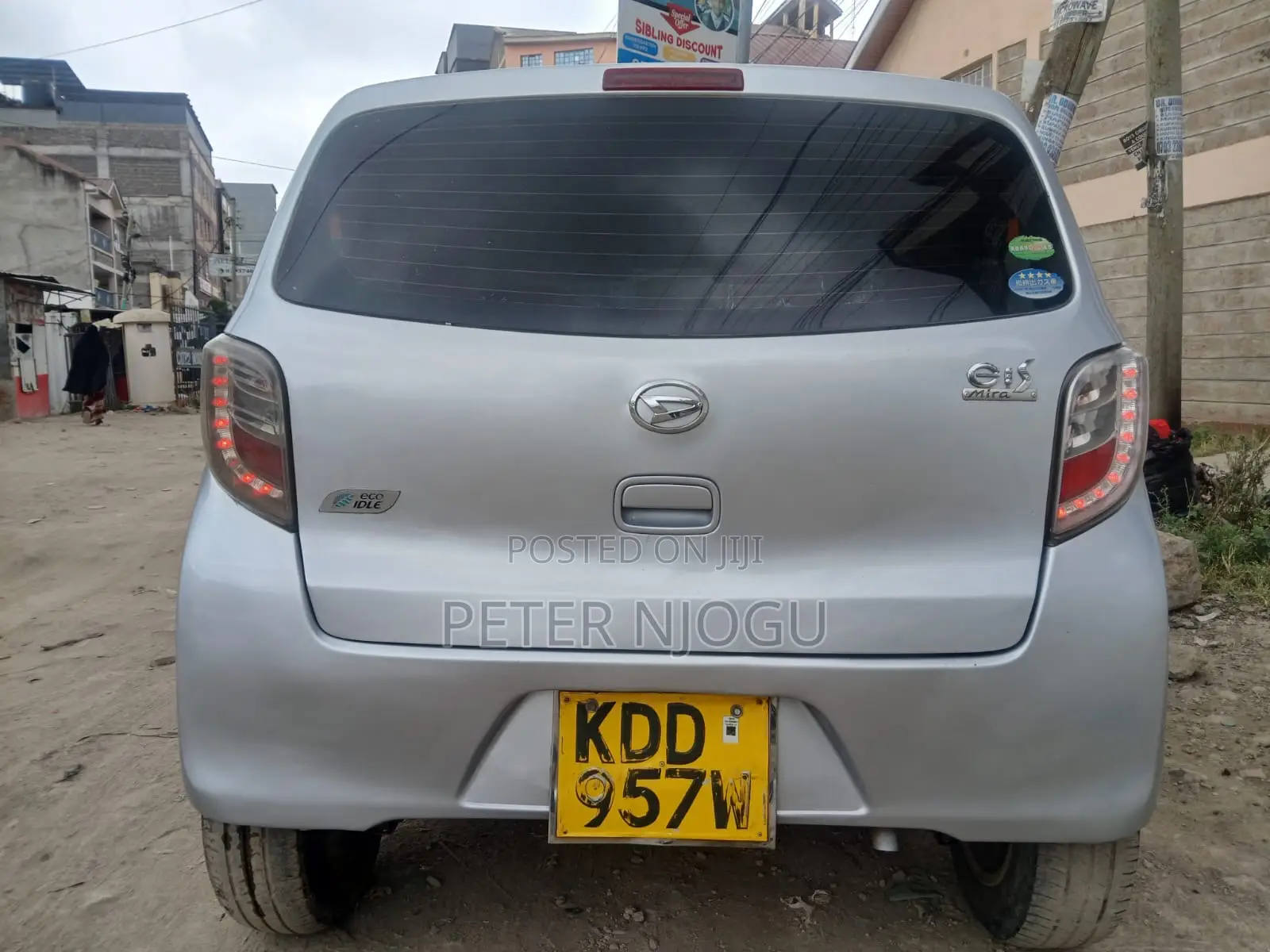 Daihatsu Mira 2014 Gray