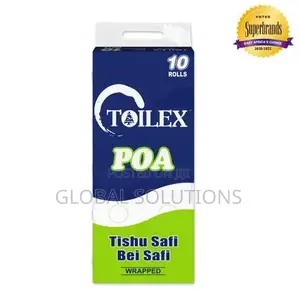 A Bale Of 40 Rolls Of Toilex Poa Branded Toilet Paper