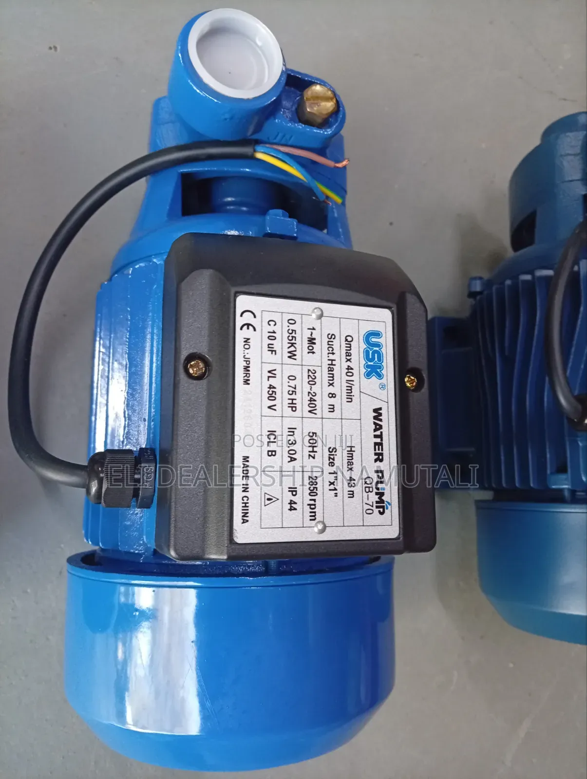 New Arrival Usk Qb-70 0.75hp High Pressure Water Pump